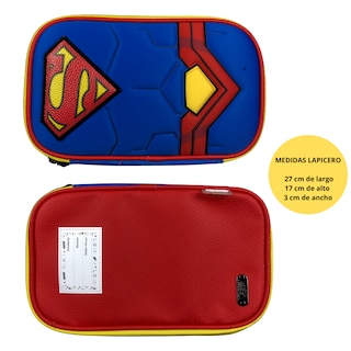 Foto 7 | Foto 7 | Combo Mochila, Lonchera Y Lapicera Superman