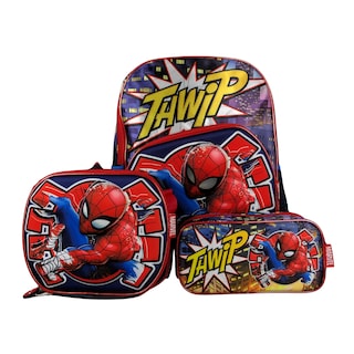 Foto 1 | Foto 1 | Combo Mochila, Lonchera Y Lapicera Spiderman Luz Interactiva