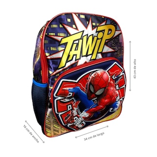 Foto 3 | Foto 3 | Combo Mochila, Lonchera Y Lapicera Spiderman Luz Interactiva