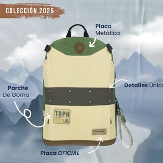 Foto 4 | Foto 4 | Mochila Avatar Toph Nacion De Tierra Yadatex Porta Laptop Avt009-bp156a