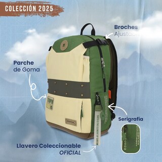 Foto 5 | Foto 5 | Mochila Avatar Toph Nacion De Tierra Yadatex Porta Laptop Avt009-bp156a