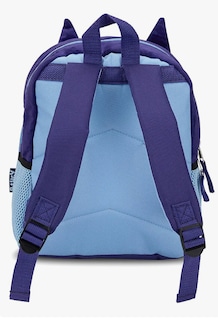 Foto 2 | Foto 2 | Mochila Infantil Family & Friends Color Azul 12 Pulgadas Felpa Con Orejas Y Apliques 3d Correas Ajustables Y Espalda Ac