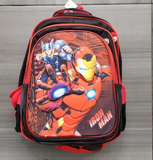 Foto 2 | Foto 2 | Mochila Escolar Con Luz Led Incluye Lonchera Y Lapicera Con Diseño De Iron Man