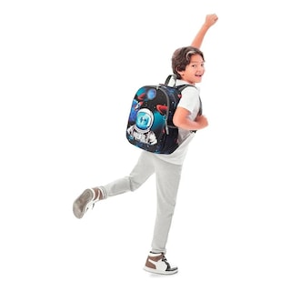 Foto 2 | Foto 2 | Totto Mochila Para Niño Astronauta Astronaut Mediana Con Organizador Interno Multicolor