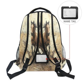 Foto 6 | Foto 6 | Mochila Wamika Horse Unicorn Para Niños En Edad Escolar De 6 A 16 Años - Venta Internacional.