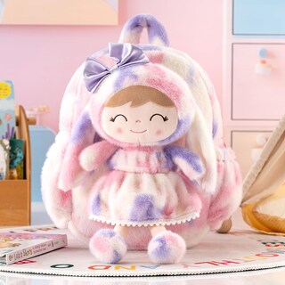 Foto 3 | Foto 3 | Mochila Gloveleya Con Forma De Conejito De Peluche 30 Cm Para Niñas De 2 Años O Más - Venta Internacional.
