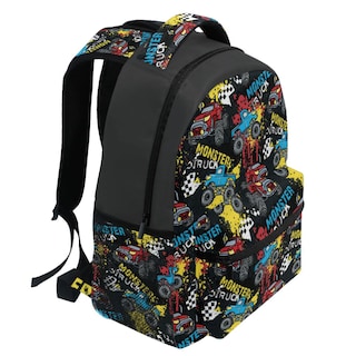 Foto 5 | Foto 5 | Mochila Wamika Monster Truck Racing Cars Para Niños Mayores De 3 Años - Venta Internacional.
