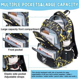 Foto 3 | Foto 3 | Mochila Bluboon Para Niños  Camuflaje Escolar  17 5 L  Con Portátil - Venta Internacional.