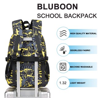 Foto 7 | Foto 7 | Mochila Bluboon Para Niños  Camuflaje Escolar  17 5 L  Con Portátil - Venta Internacional.