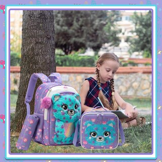 Foto 6 | Foto 6 | Mochila Meetbelify Kids Para Niñas Con Bolsa De Almuerzo Y Estuche Para Lápices - Venta Internacional.