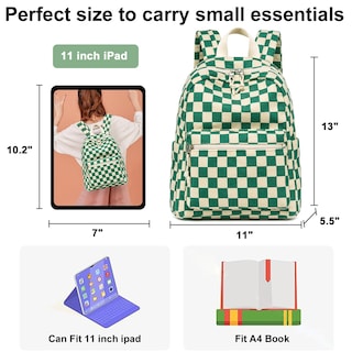 Foto 5 | Foto 5 | Mochila Bluboon Mini Para Niñas Pequeñas Con Estampado Floral De Pana - Venta Internacional.