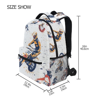 Foto 2 | Foto 2 | Mochila Wamika Motorcycle Para Niños En Edad Escolar De 6 A 16 Años - Venta Internacional.