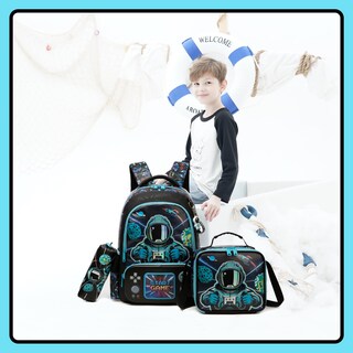 Foto 4 | Foto 4 | Mochila Escolar Meetbelify 3 En 1 Para Niños Con Bolsa De Almuerzo De 6 A 12 Años - Venta Internacional.
