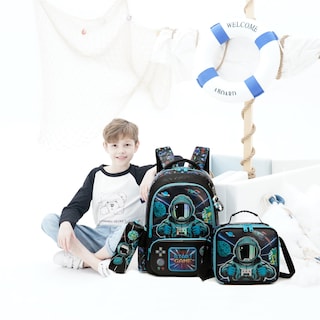 Foto 5 | Foto 5 | Mochila Escolar Meetbelify 3 En 1 Para Niños Con Bolsa De Almuerzo De 6 A 12 Años - Venta Internacional.