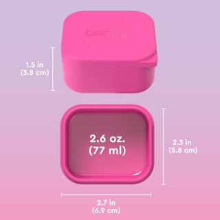 Foto 6 | Foto 6 | Juego De Recipientes De Silicona Bentgo Sidekicks, Paquete De 2, 80 Ml (lavanda Y Rosa) - Venta Internacional.