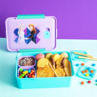 Foto 2 | Foto 2 | Bento Box Zak Designs Disney Frozen 2 De Plástico Reutilizable - Venta Internacional.