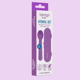 Foto 7 | Foto 7 | Juego De Utensilios Bentgo Kids De Plástico Reutilizable Con Funda De Almacenamiento - Venta Internacional.