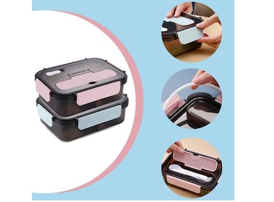 Foto 2 | Foto 2 | Lynnette Lunch Box Loncheras Topper Para Lunch Fiambrera 1500 Ml