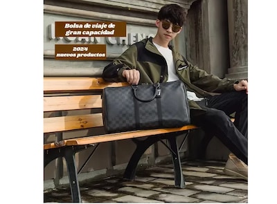 Foto 2 | Foto 2 | Lonchera Xtellar Bolsa De Viaje Unisex, Impermeable Gran Capacidad 35l Color Negro Tartan