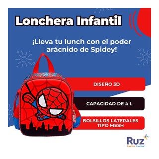 Foto 3 | Foto 3 | Lonchera Infantil Marvel Spider-man 4 L