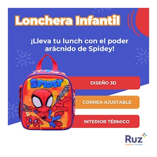 Foto 3 | Foto 3 | Lonchera Infantil Marvel Spidey And His Amazing Friends 4 L