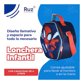 Foto 4 | Foto 4 | Lonchera Infantil Marvel Spidey And His Amazing Friends 4 L