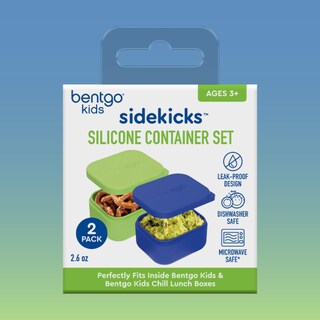 Foto 7 | Foto 7 | Set De Recipientes De Silicona Bentgo Sidekicks, Paquete De 2 Unidades, 80 Ml, Azul Y Verde - Venta Internacional.