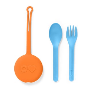 Foto 1 | Foto 1 | Juego De Utensilios Omie Omiebox Kids Con Funda De Plástico De 2 Piezas - Venta Internacional.