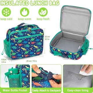 Foto 6 | Foto 6 | Set De Loncheras Fimibuke Bento Para Niños Con Botella De Agua Y Bolsa - Venta Internacional.