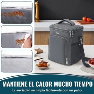 Foto 4 | Foto 4 | Bolsa De Almuerzo Lonchera Térmica Gran Capacidad Lab.ggris