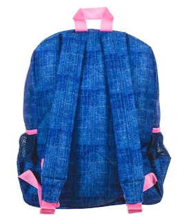 Foto 3 | Foto 3 | Mochila Onix de Mezclilla con Parches color Azul