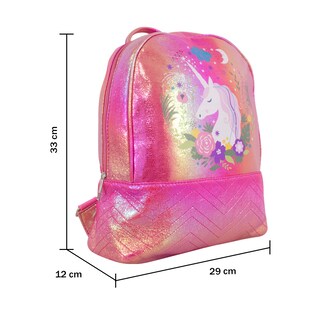Foto 4 | Foto 4 | Mochila Infantil de Unicornio Tornasol color Fucsia Importadora La Merced