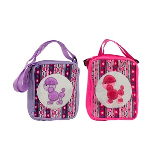 Foto 1 | Foto 1 | Bolsa Mini de Peluche para Niña Mochila color Rosa y Morado