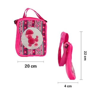 Foto 7 | Foto 7 | Bolsa Mini de Peluche para Niña Mochila color Rosa y Morado