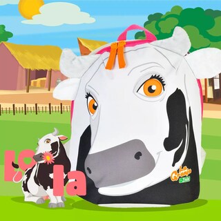 Foto 5 | Foto 5 | Mochila Kinder Preescolar La Vaca Lola La Granja de Zenon Infantil