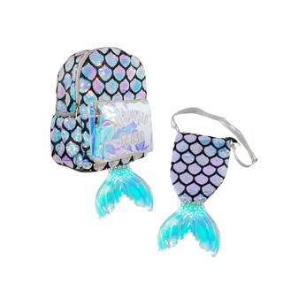 Foto 1 | Foto 1 | Kit Mochila + Messenger Importadora La Merced FA-110209-2 Multicolor Diseño Cola de Sirena
