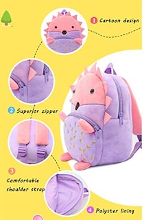 Foto 5 | Foto 5 | Venta Internacional-Mochila Escolar Ladyzone con Peluche para Niña