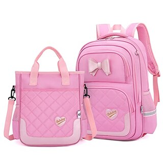 Foto 1 | Foto 1 | Venta Internacional-Mochila con Bolsa Escolar color Rosa 2 Piezas para Niña