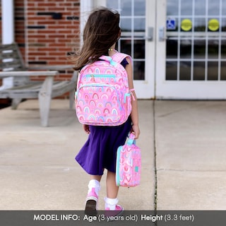 Foto 7 | Foto 7 | Venta Internacional - Mochila Escolar Mibasies Rosa para Niña