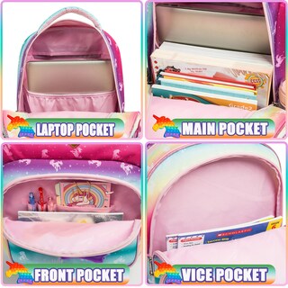 Foto 5 | Foto 5 | Mochila Meetbelify de Unicornio Infantil-Venta Internacional