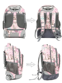 Foto 4 | Foto 4 | Mochila con Ruedas Tilami Kids 45 cm Rosa - Venta Internacional