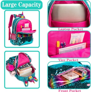 Foto 4 | Foto 4 | Mochila con Lonchera Meetbelify para Niña-Venta Internacional