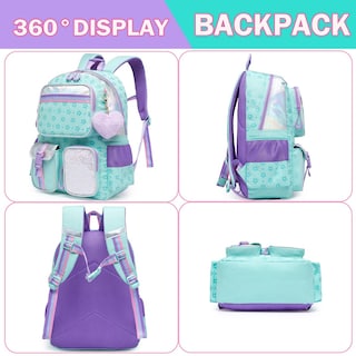 Foto 3 | Foto 3 | Mochila Escolar Meetbelify Azul Infantil-Venta Internacional