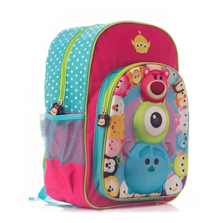 Foto 2 | Foto 2 | Mochila Escolar Atm Disney Tsum Tsum 1647 Color Fucsia Diseño Liso