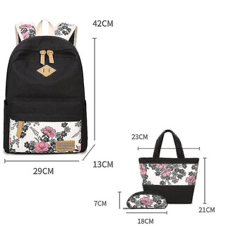 Foto 5 | Foto 5 | Mochila Huoguo con Lapicera y Lonchera para Niña-Venta Internacional