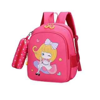Foto 1 | Foto 1 | Mochila Impermeable Para Estudiantes De Escuela Rojo