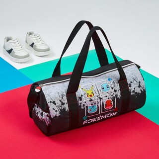 Foto 3 | Foto 3 | Bolsa De Gimnasio Con Diseño De Pokémon Pikachu Para Niños, Bolsa De Lona Grande - Venta Internacional.