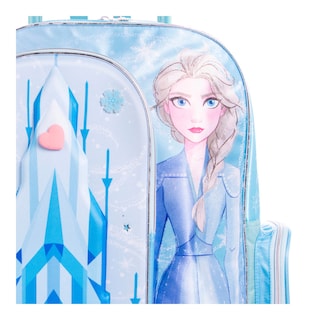 Foto 3 | Foto 3 | Mochila Primaria Con Ruedas Infantil Disney Elsa De Frozen 20l (azul)