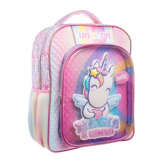 Foto 6 | Foto 6 | Mochila Primaria Infantil Onix (unicornio) 20l (rosa)