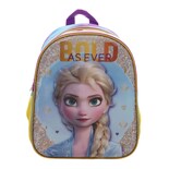Mochila Kinder Infantil Disney Frozen (elsa 14l Azul)